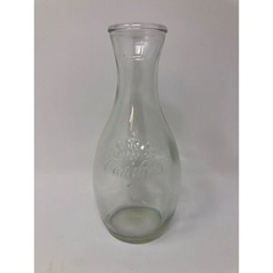 Carafino Clear Glass Bottle 8oz 25cl Wine Vinegar Dressing Pourer 6.25" Cruet